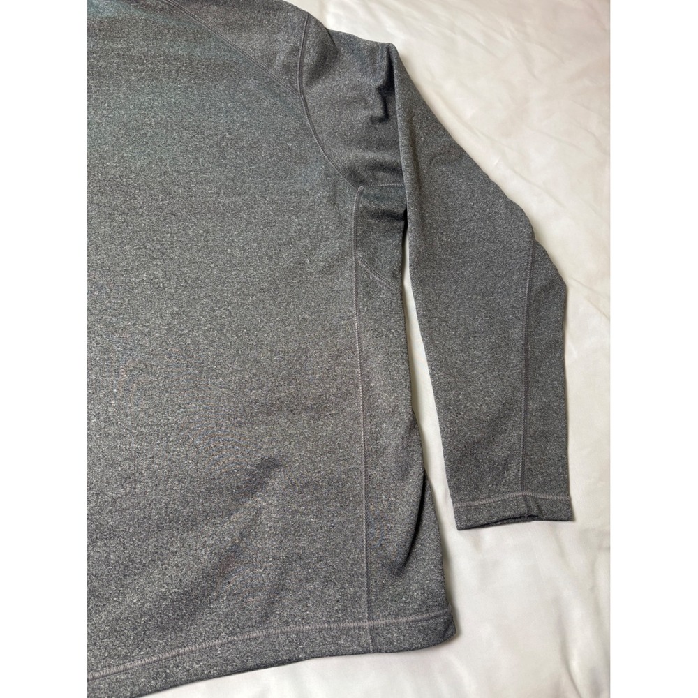Nike Therma-FIT Quarter Zip Pullover Mens 2XL Gray Excellent Heathered Fleece - Picture 12 of 13